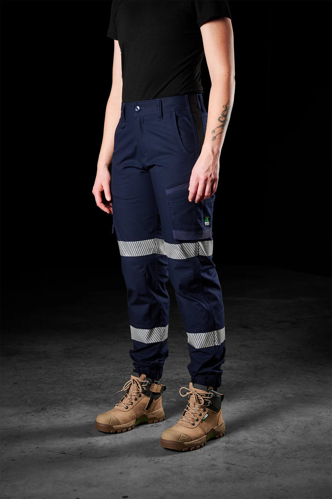 FXD CUFF TAPED PANTS - WP-8WT