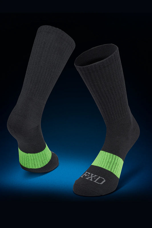 SK-6 LONG SOCK ALL BLACK