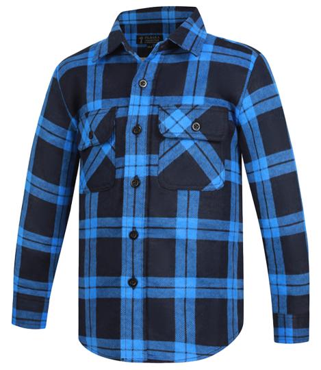 Flannelette Shirt Children's Open Front - RM123SKO