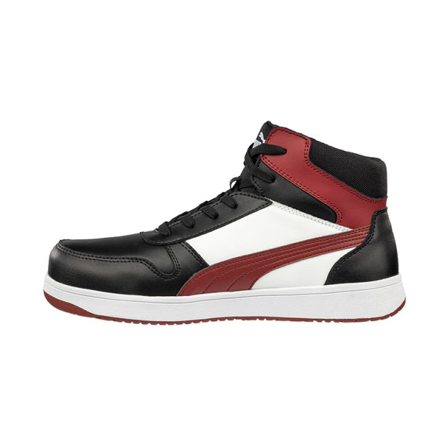 PUMA SAFETY FRONTCOURT MID BLACK/RED-630057