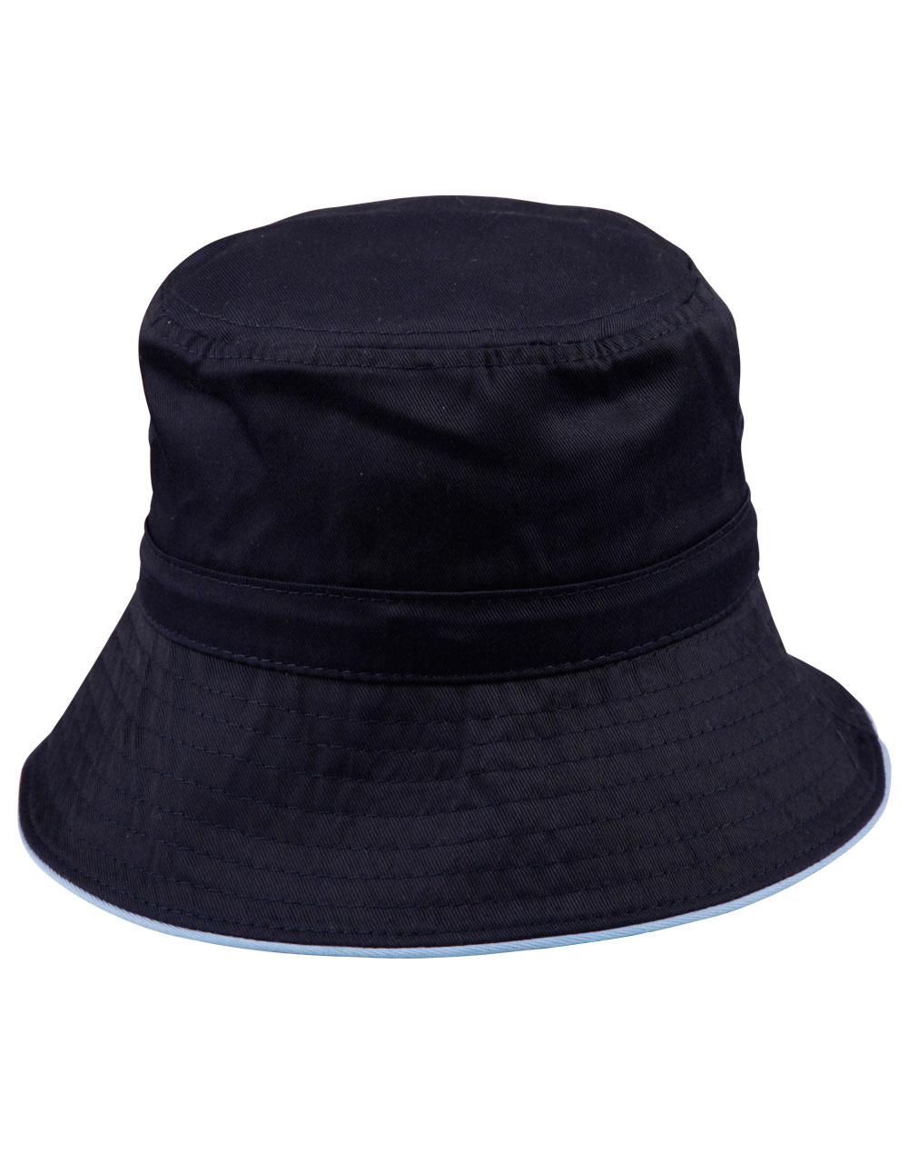 WINNING SPIRIT Bucket hat sandwitch+toggle - H1033