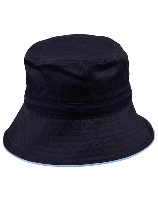 WINNING SPIRIT Bucket hat sandwitch+toggle - H1033