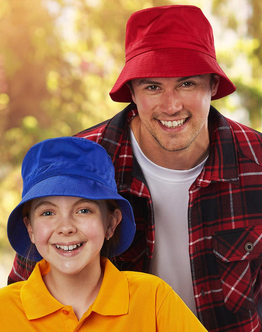 WINNING SPIRIT Bucket hat with toggle - H1034