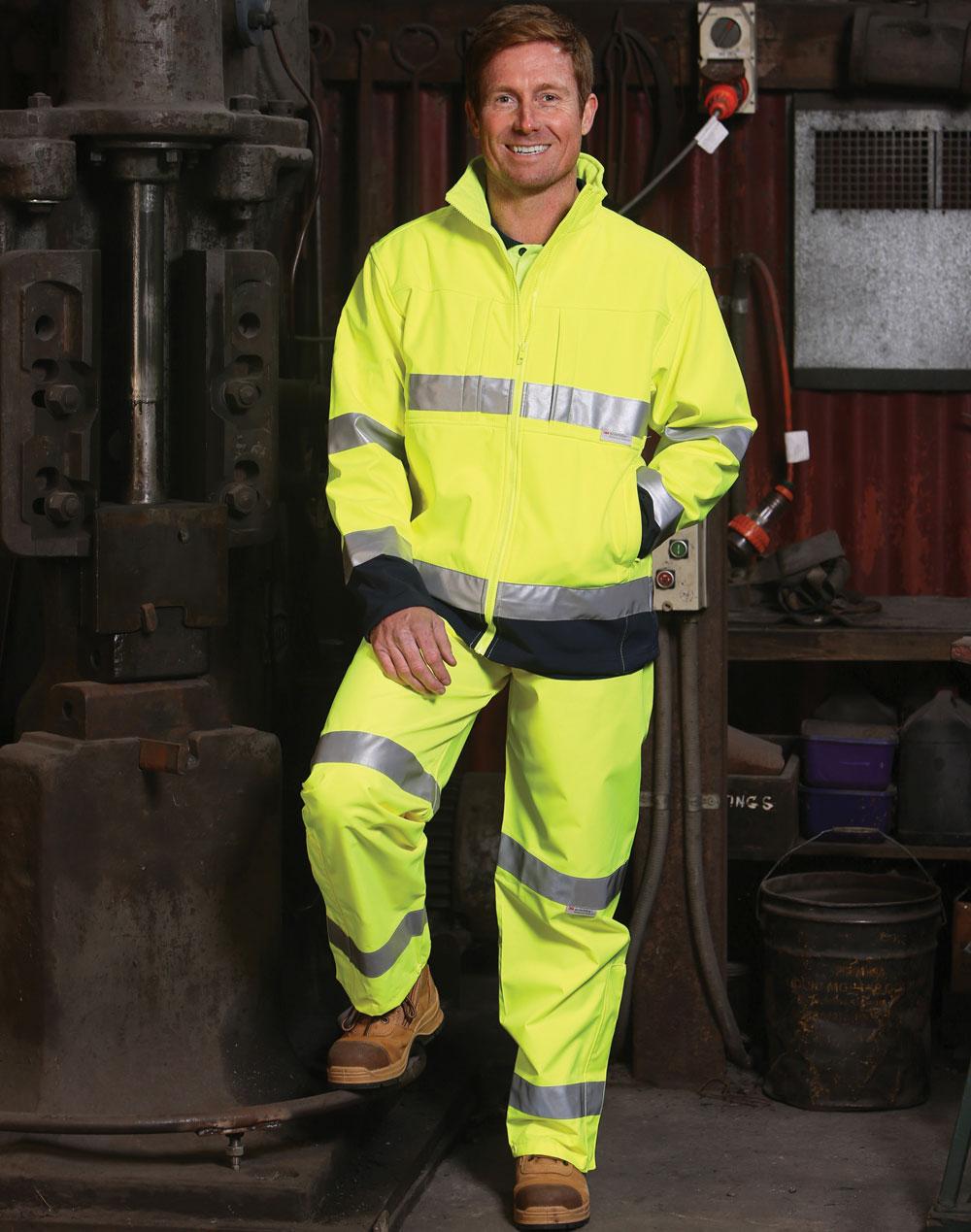 AIW Hi-Vis Safety Pant with 3M Tapes - HP01A