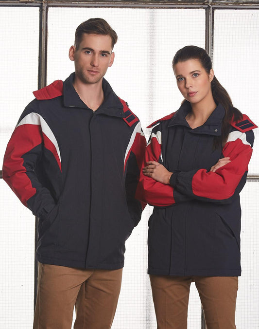WINNING SPIRIT bathurst tri-color jacket with hood - JK28