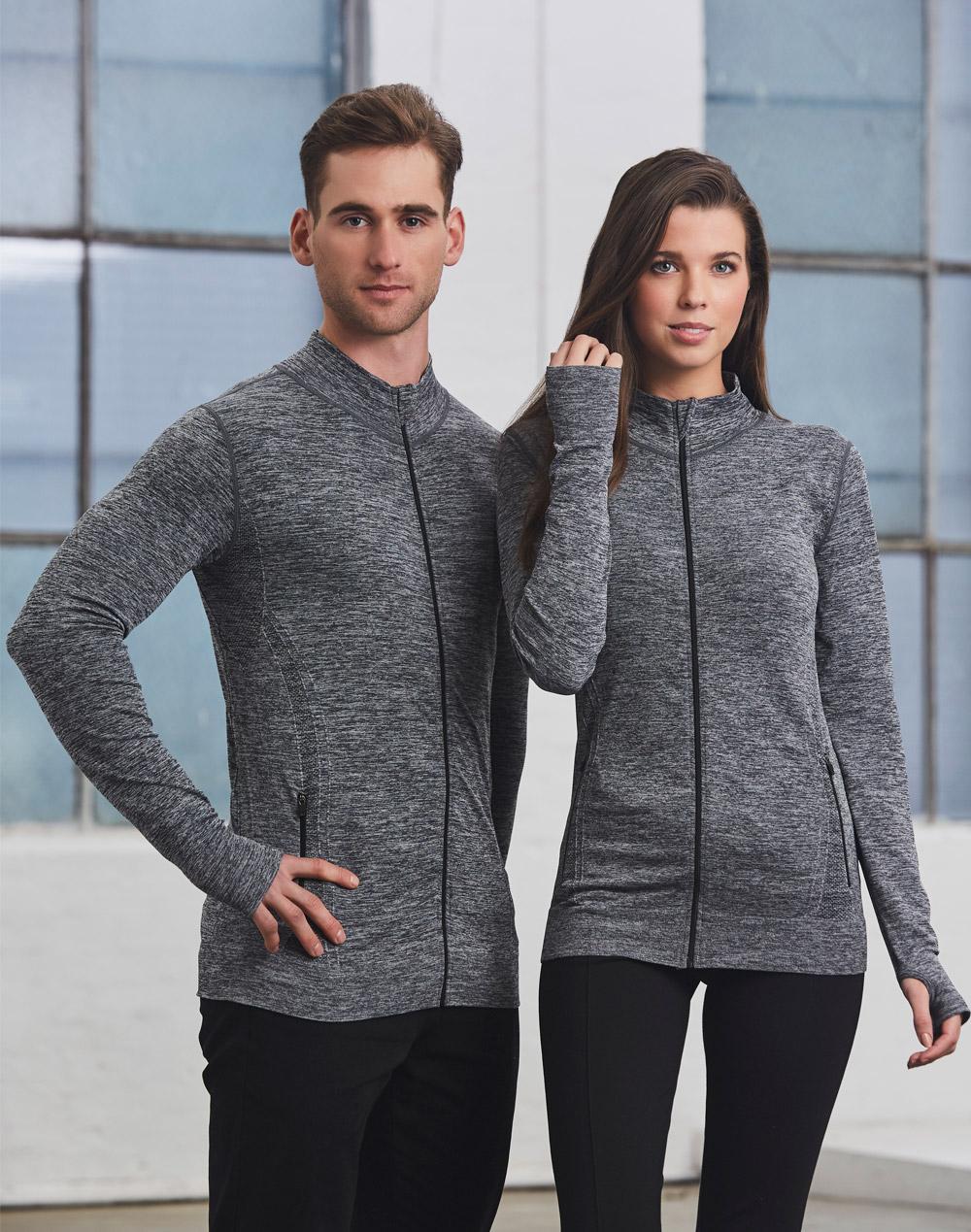 WINNING SPIRIT Unisex Seamless Heather Jacket - JK39