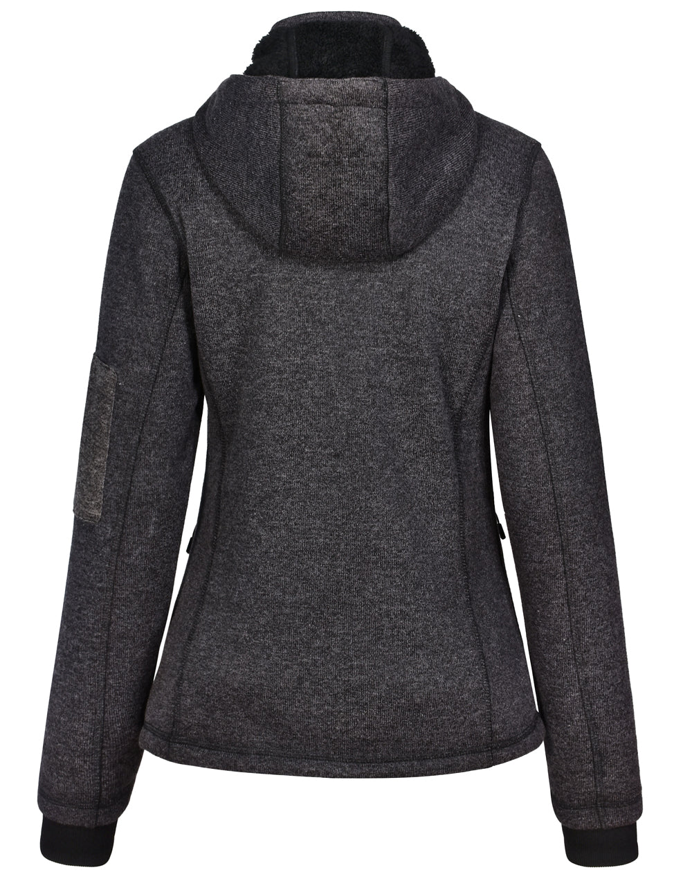 WINNING SPIRIT Ladies' Heather Bonded Fleece Jacket - JK42
