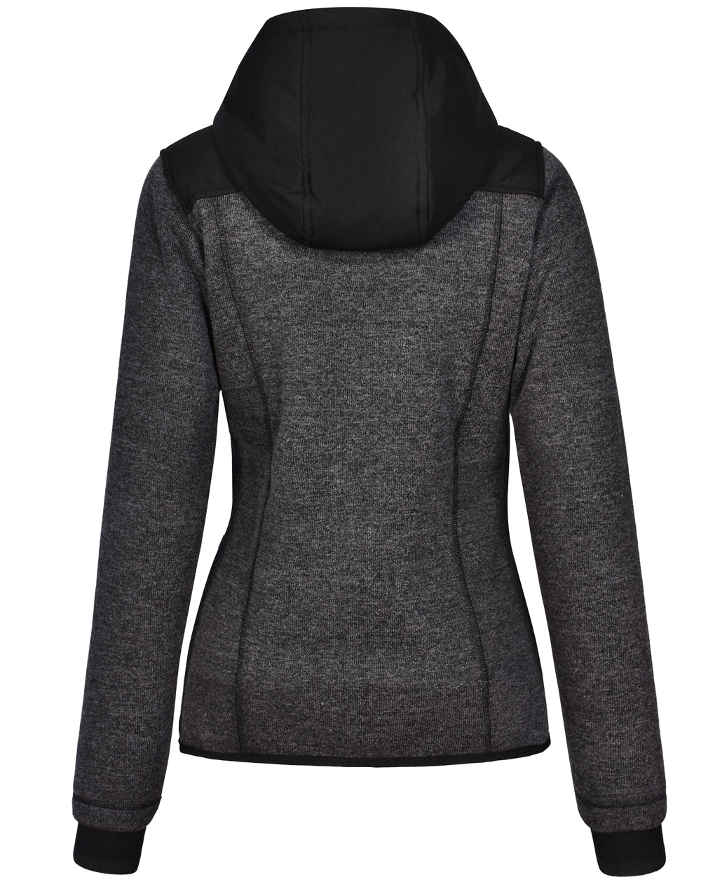WINNING SPIRIT Ladies' Heather Sleeve/Quilted Body Jacket - JK44