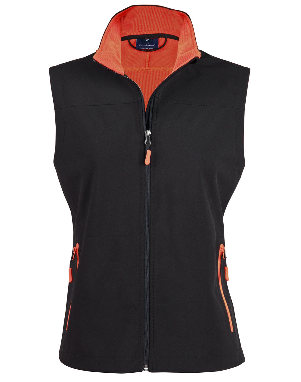 WINNING SPIRIT Ladies' Softshell Contrast Vest - JK46