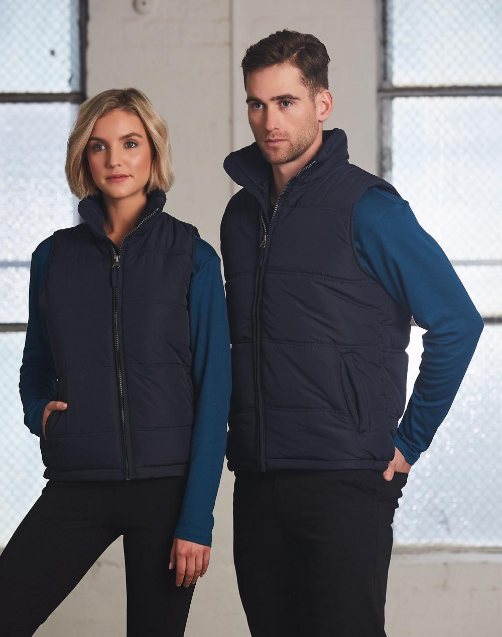 WINNING SPIRIT Adult's Heavy Quilted Vest - JK47