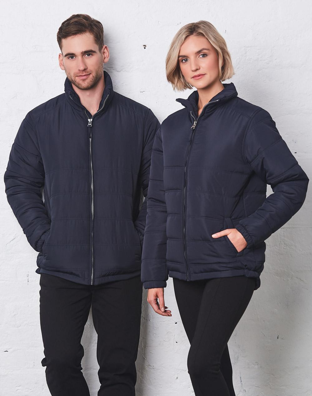 WINNING SPIRIT Adult's Heavy Quilted Jacket - JK48