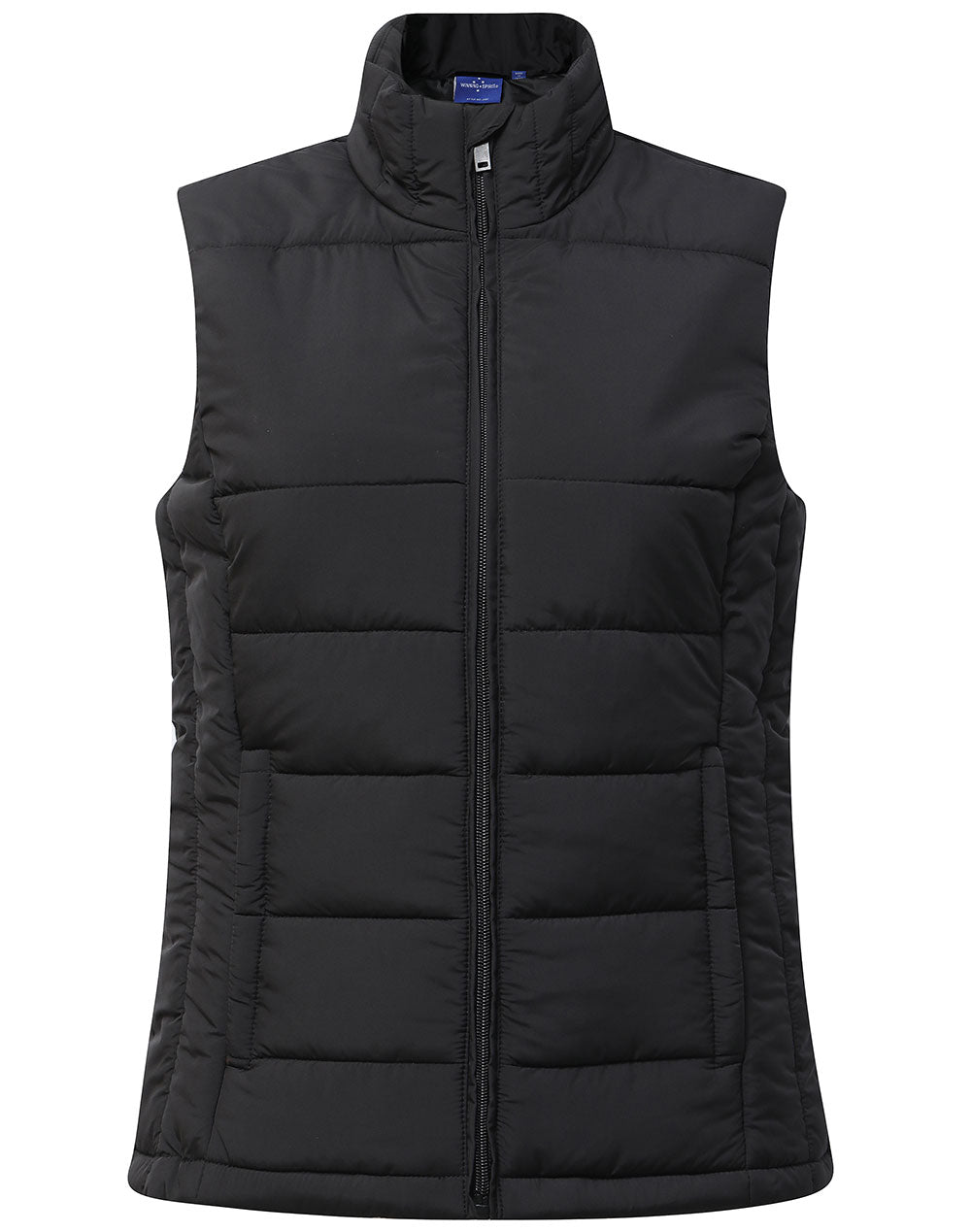 WINNING SPIRIT Ladies' Sustainable Insulated Puffer Vest (3D Cut) - JK62