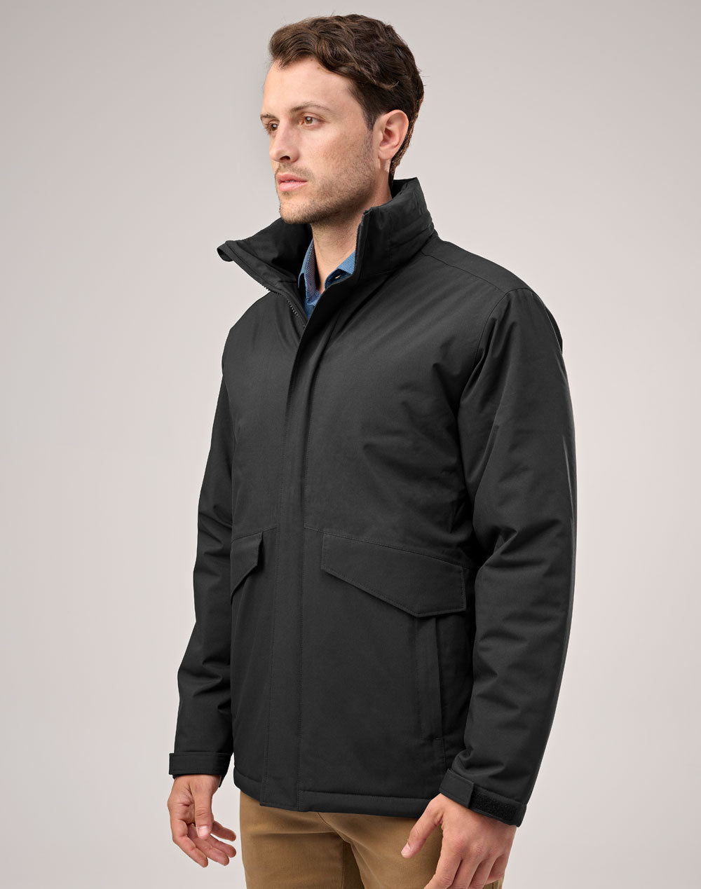 WINNING SPIRIT Unisex Quilted Waterproof Jacket - JK65