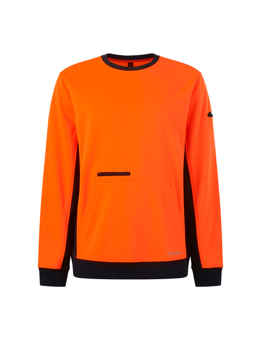 KING GEE HI VIS CREW FLEECE - K55062