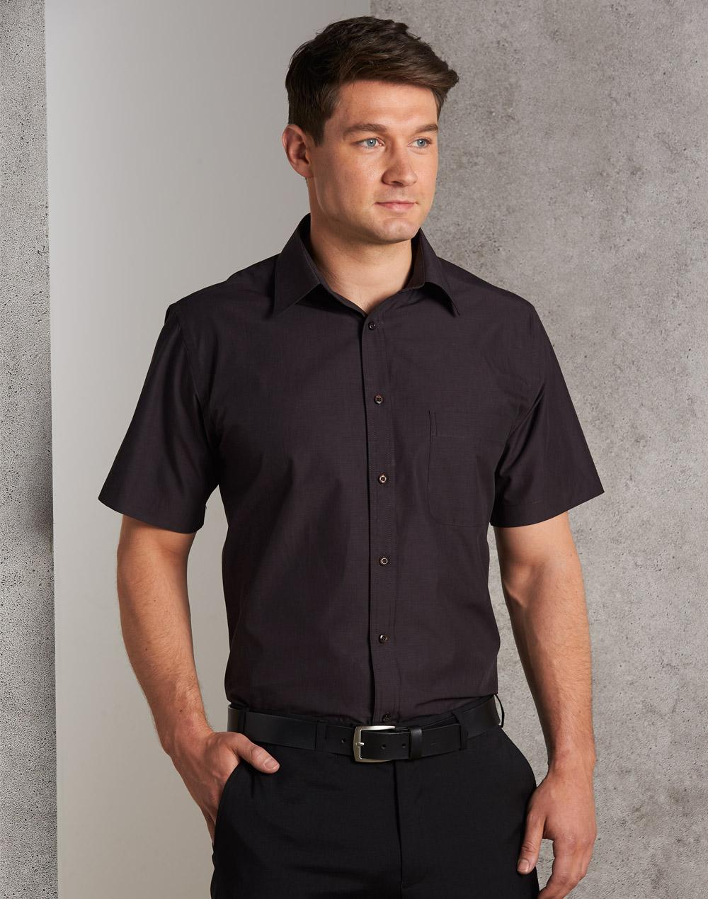 BENCHMARK Men's Nano Tech Short Sleeve Shirt - M7001