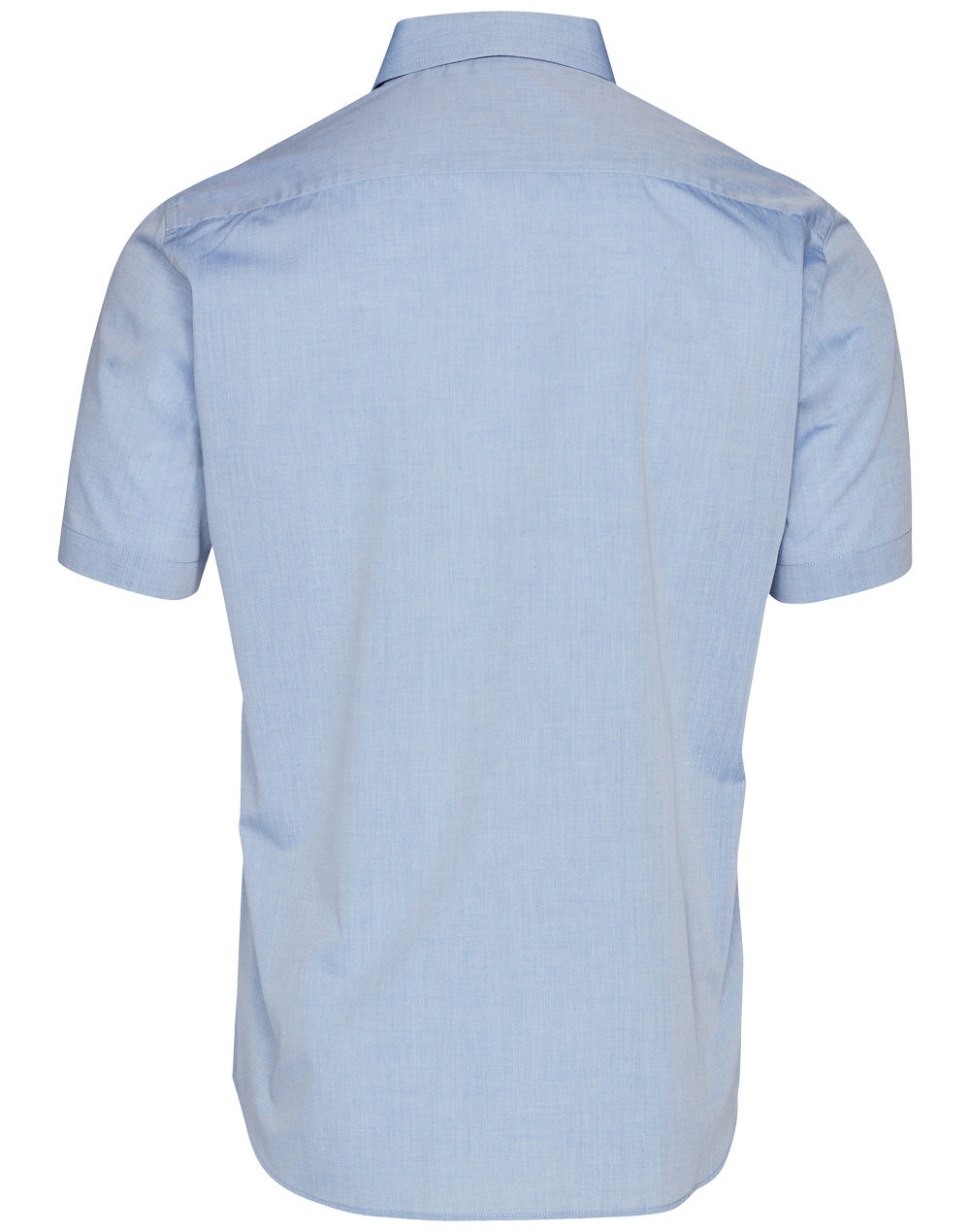 BENCHMARK Men's Fine Chambray Short Sleeve Shirt - M7011