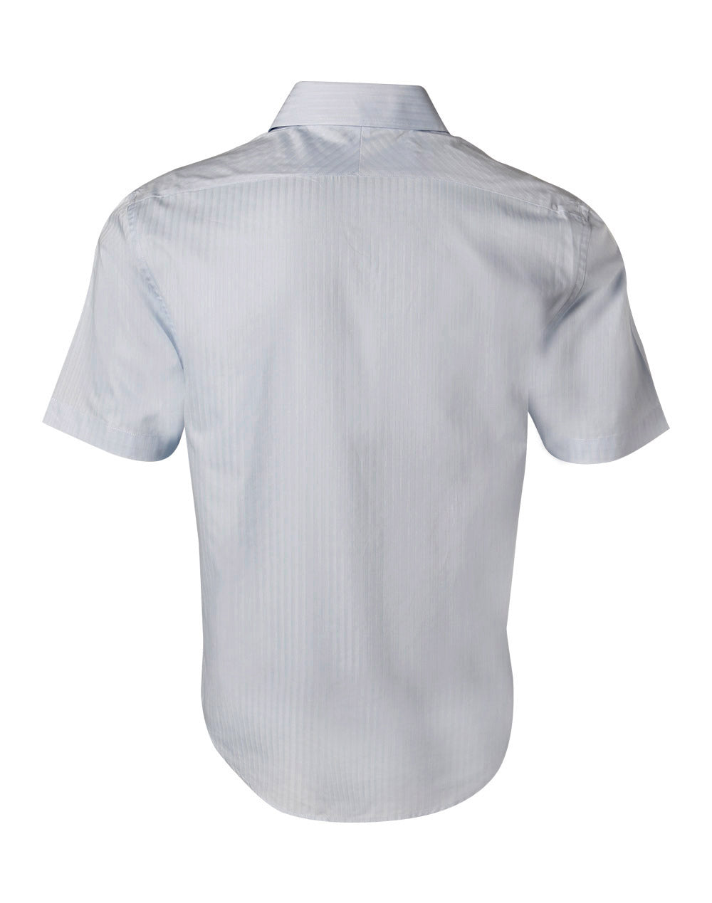 BENCHMARK Men's Self Stripe S/S Shirt - M7100S