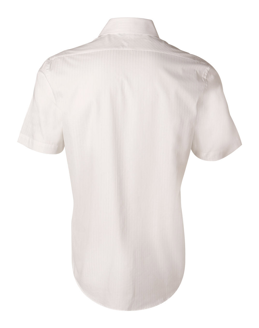 BENCHMARK Men's Self Stripe S/S Shirt - M7100S