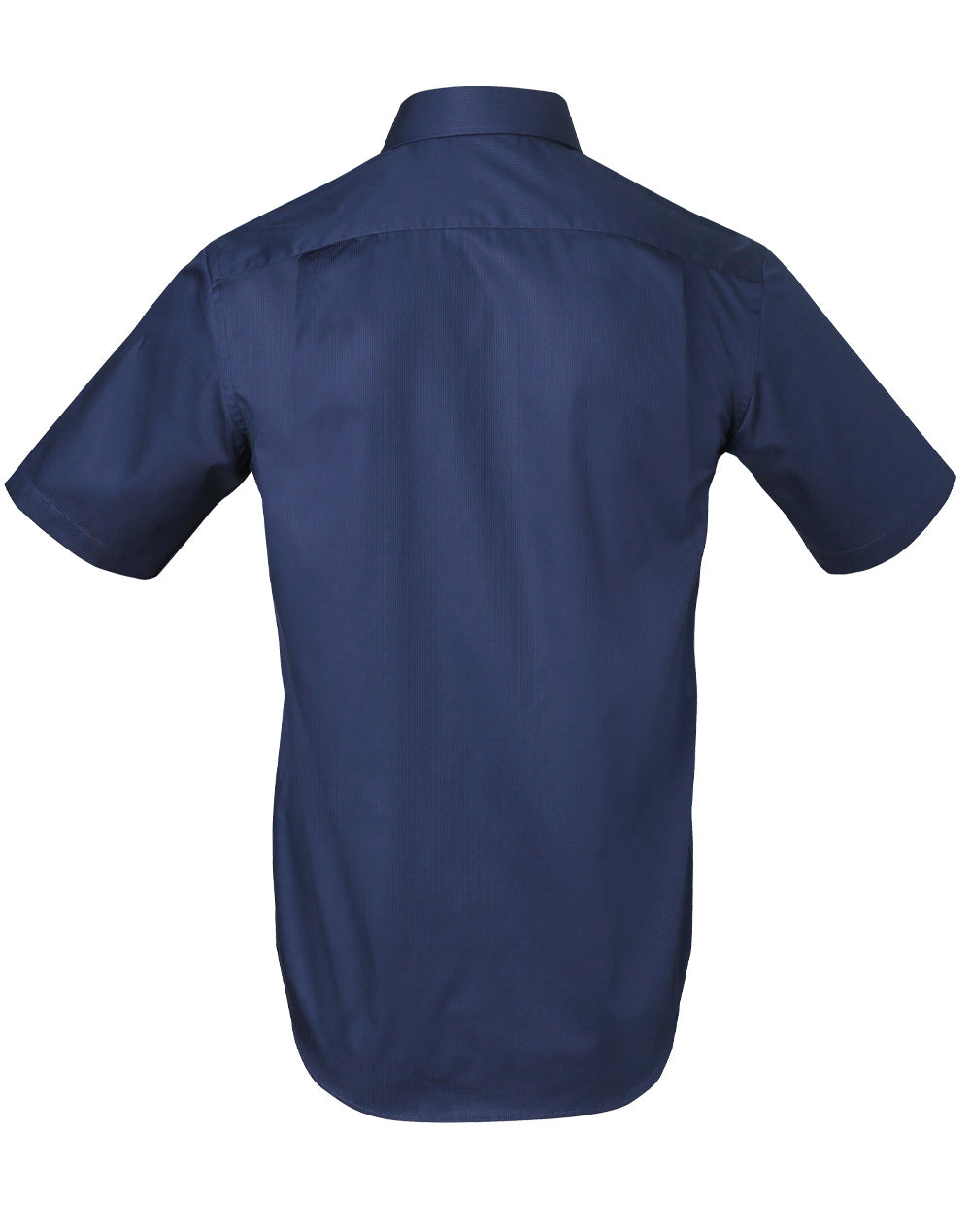 BENCHMARK Men's Dobby Striped Taped S/S Shirt - M7110S