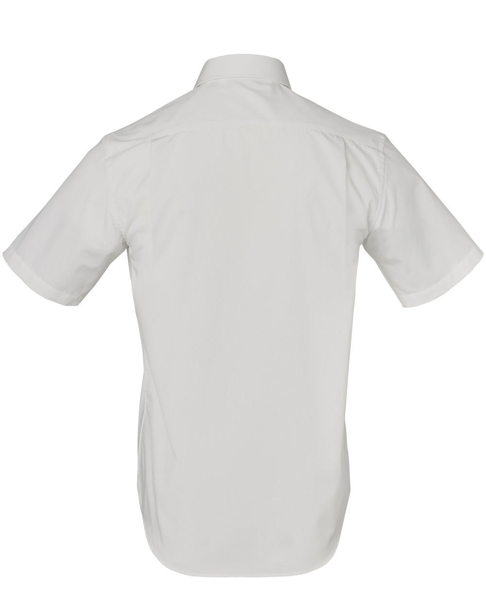 BENCHMARK Men's Dobby Striped Taped S/S Shirt - M7110S