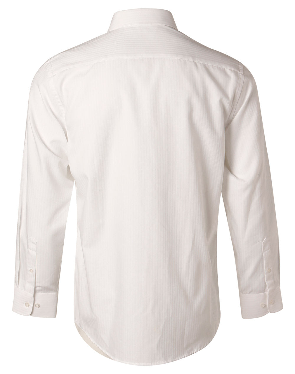 BENCHMARK Men's Mini Herringbone Long Sleeve Shirt - M7112