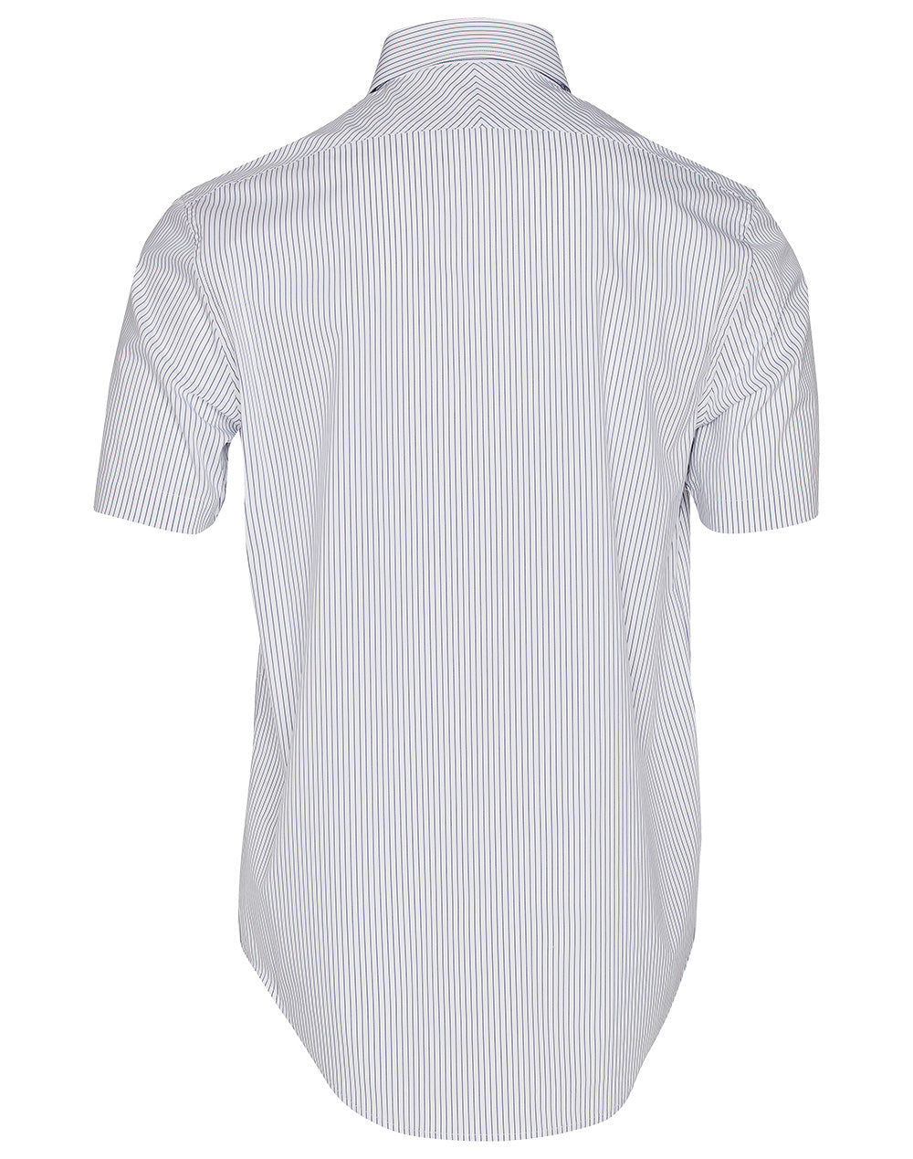 BENCHMARK Men's Ticking Stripe S/S Shirt - M7200S