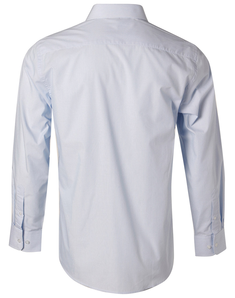 BENCHMARK Men's Fine Stripe Long Sleeve Shirt - M7212