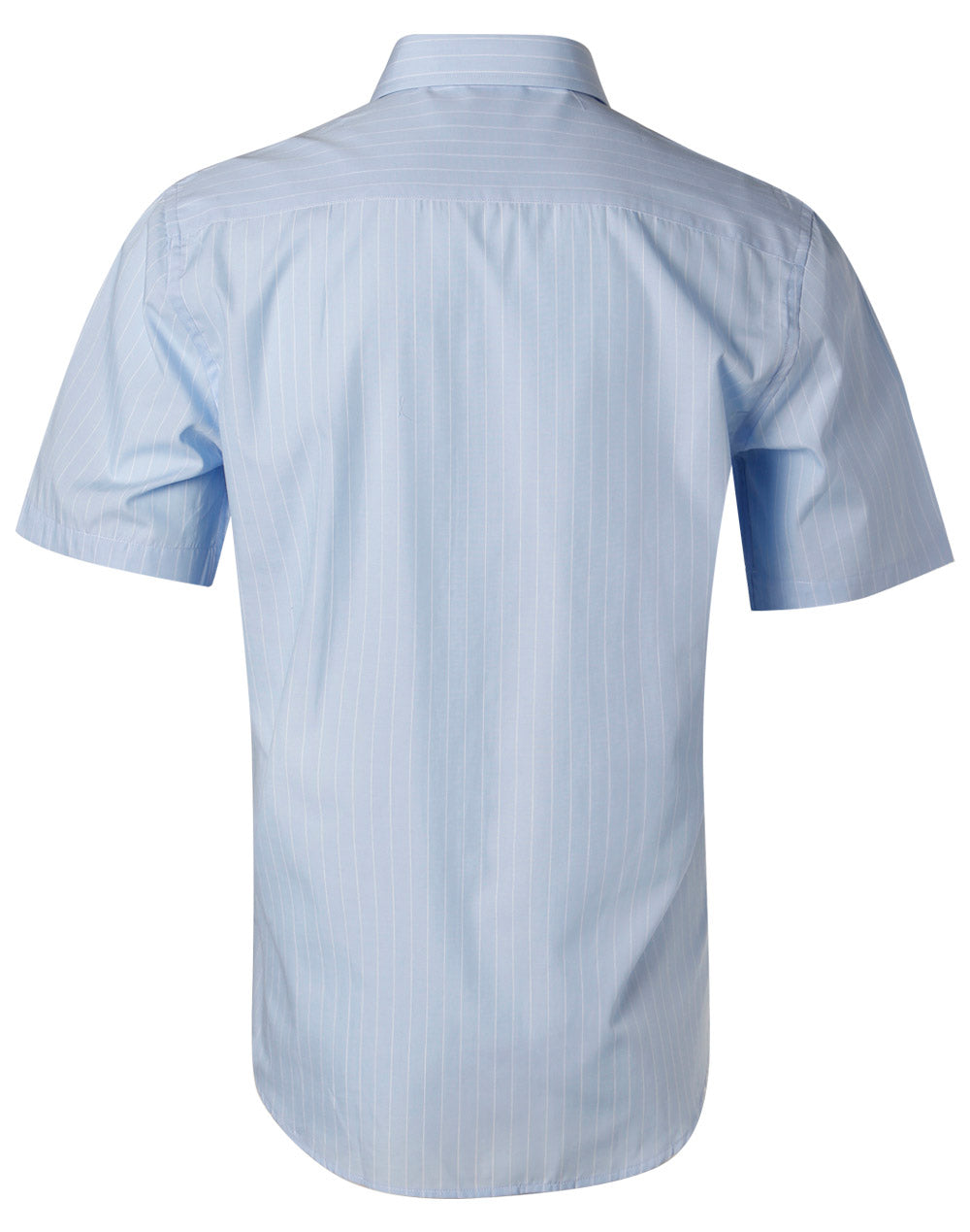 BENCHMARK Men's Pin Stripe Short Sleeve Shirt - M7221