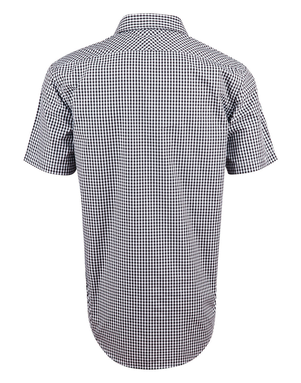 BENCHMARK Men's Gingham Check S/S Shirt - M7300S