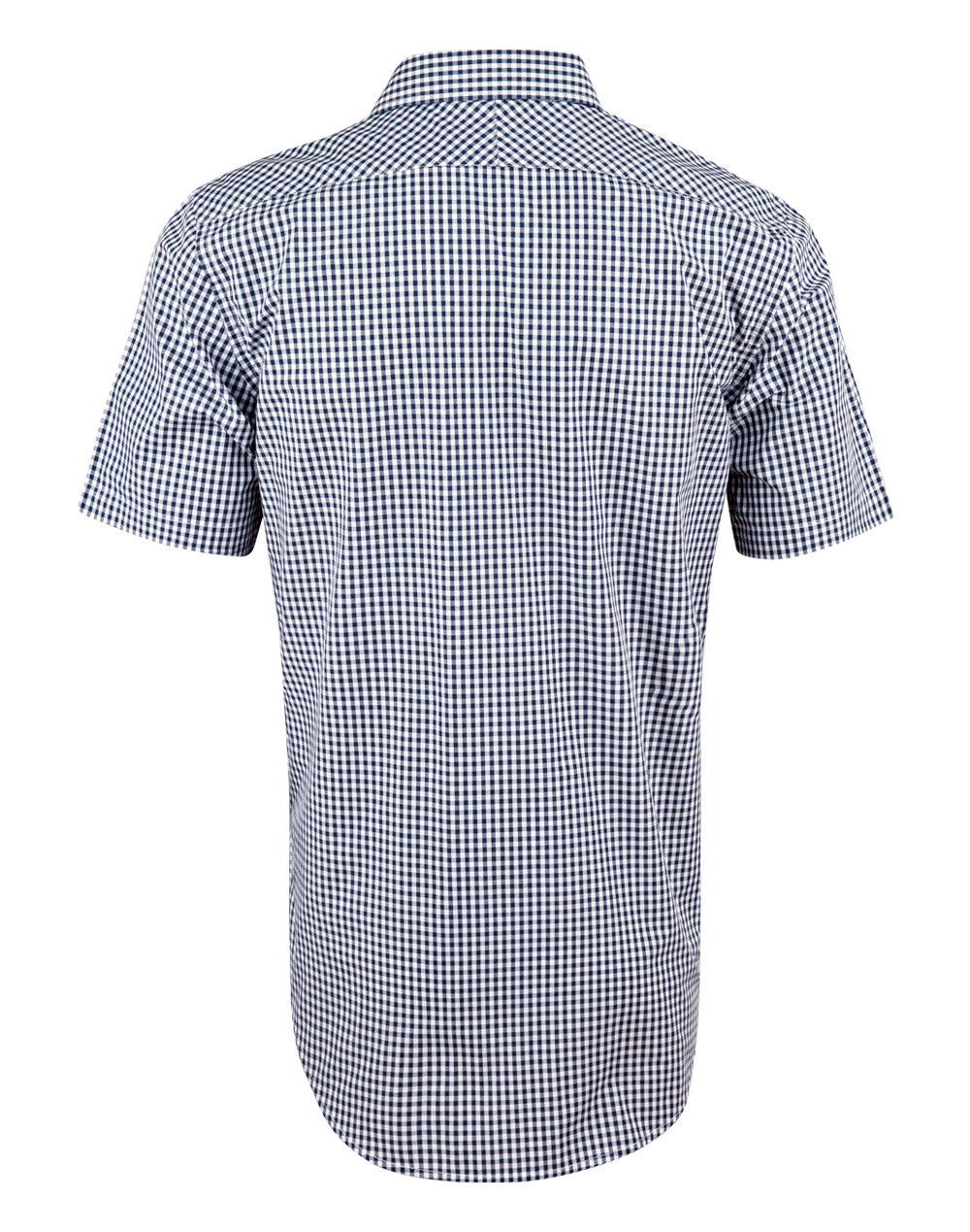 BENCHMARK Men's Gingham Check S/S Shirt - M7300S