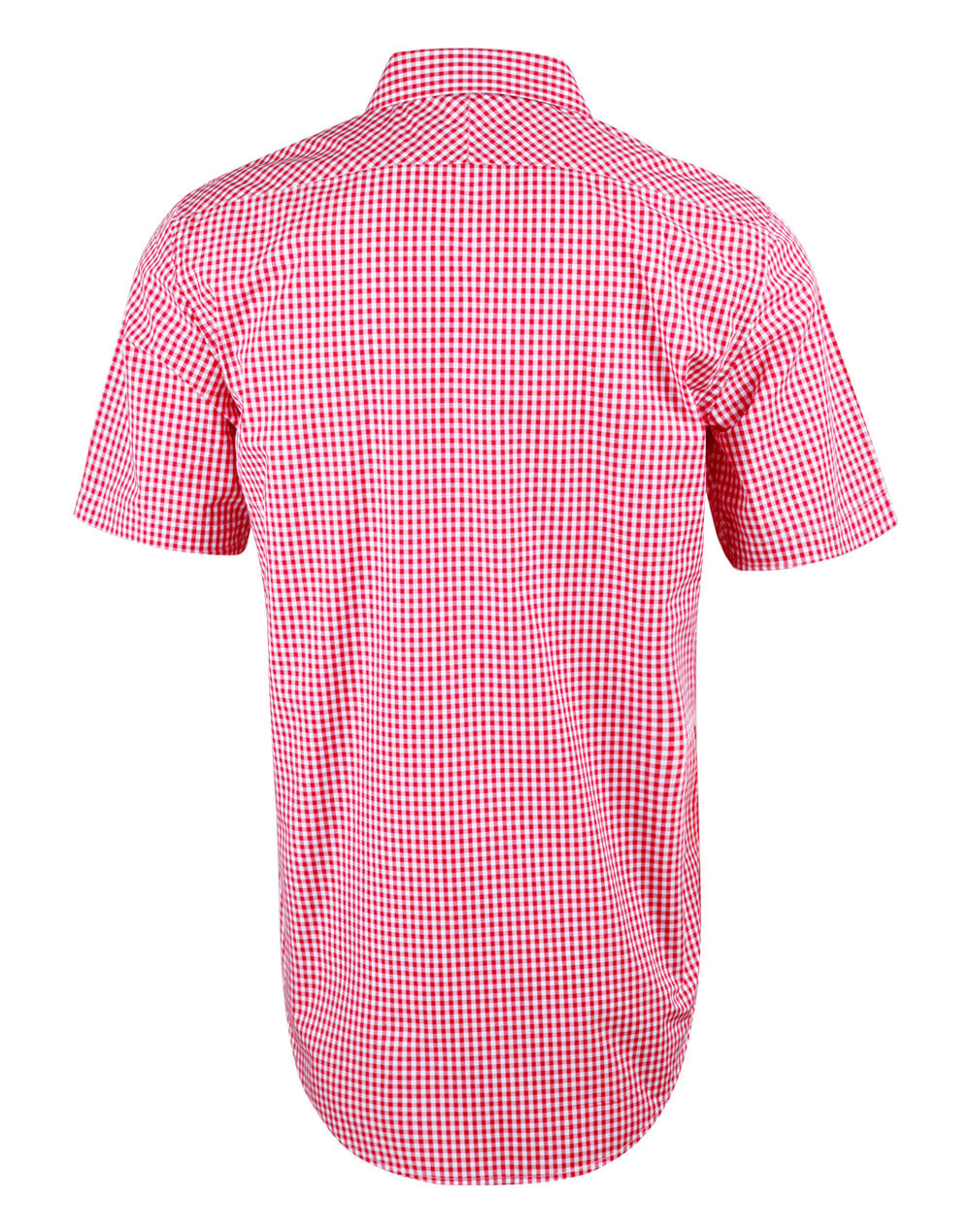 BENCHMARK Men's Gingham Check S/S Shirt - M7300S