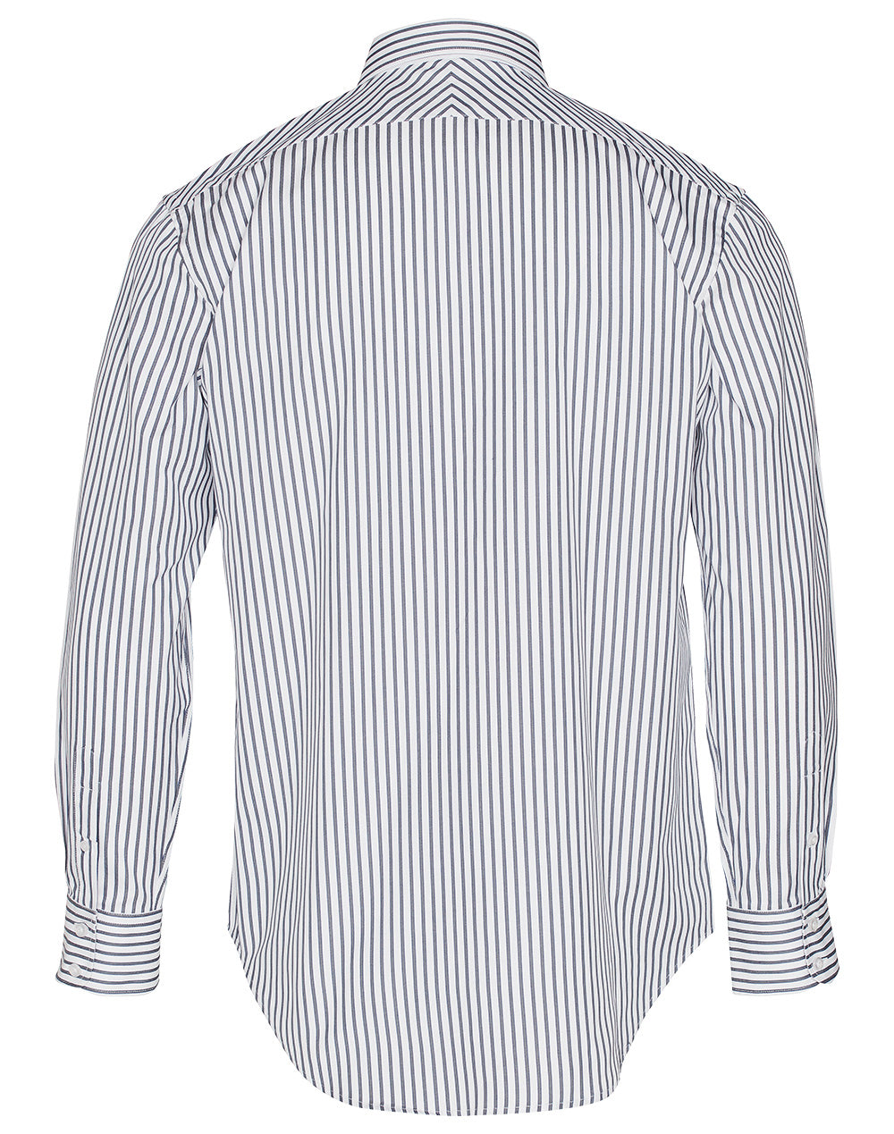 BENCHMARK Men Sateen Stripe L/S Shirt - M7310L
