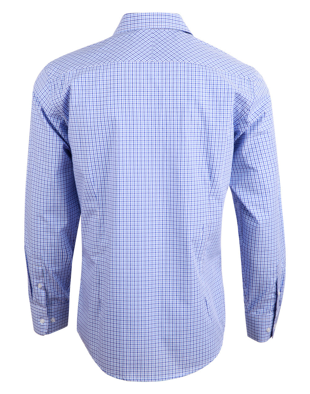 BENCHMARK Men's Two Tone Check L/S Shirt - M7320L