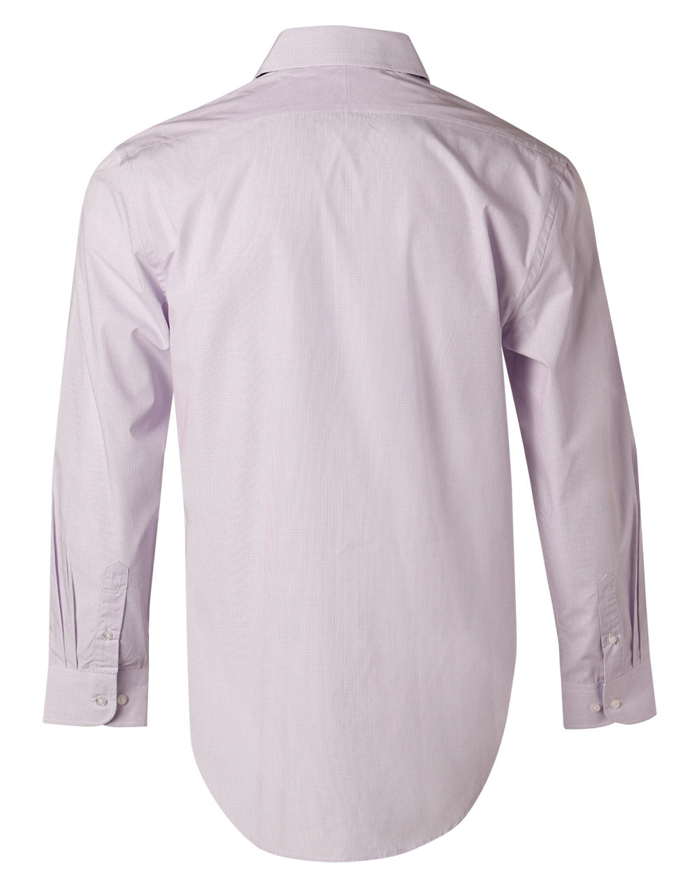 BENCHMARK Men's Mini Check L/S Shirt - M7360L