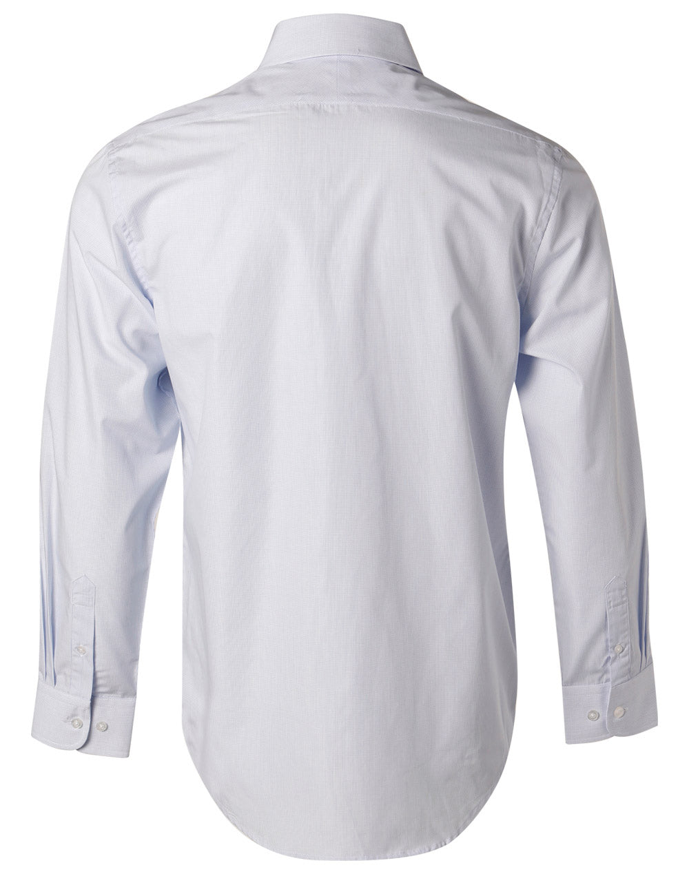 BENCHMARK Men's Mini Check L/S Shirt - M7360L
