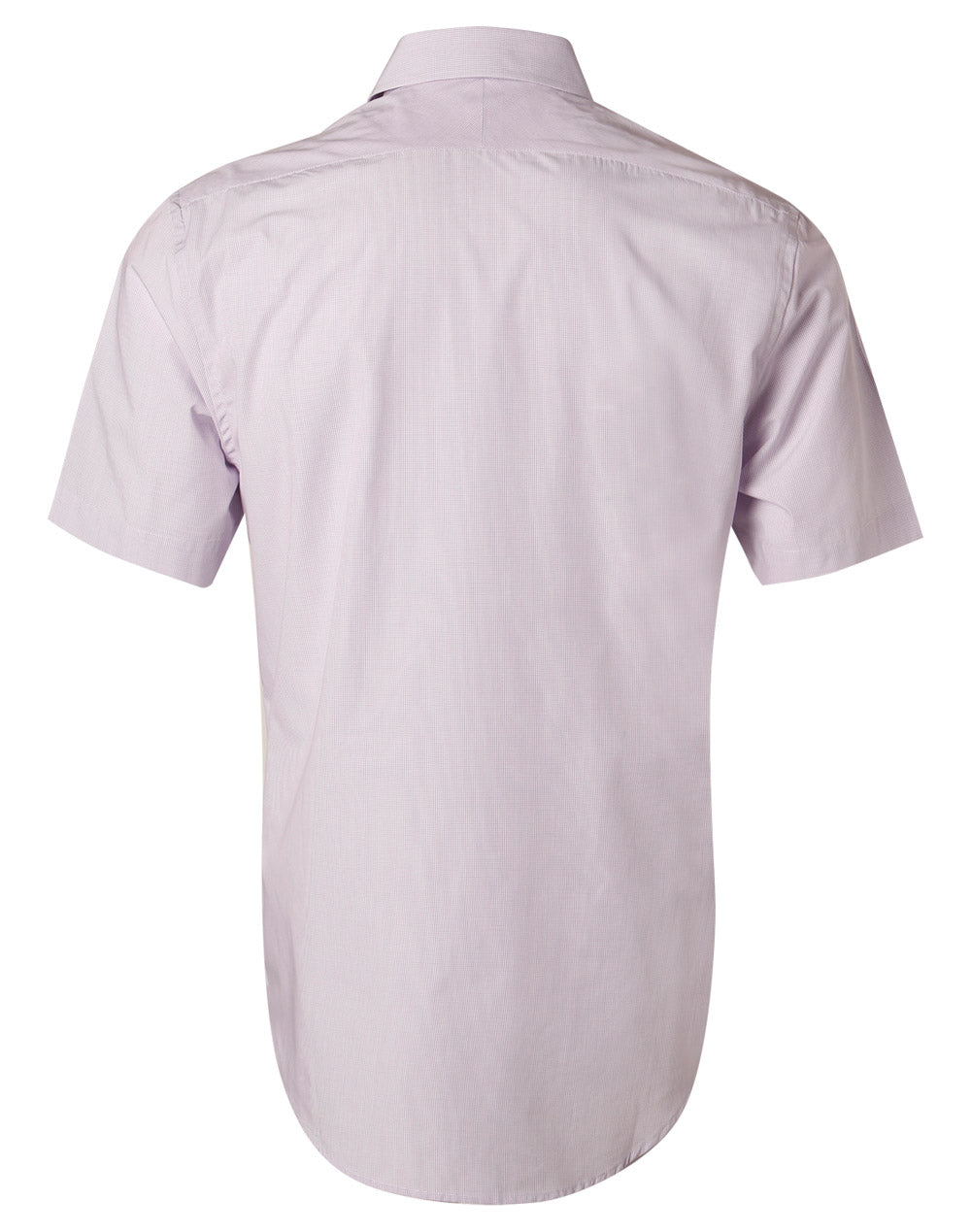 BENCHMARK Men's Mini Check S/S Shirt - M7360S