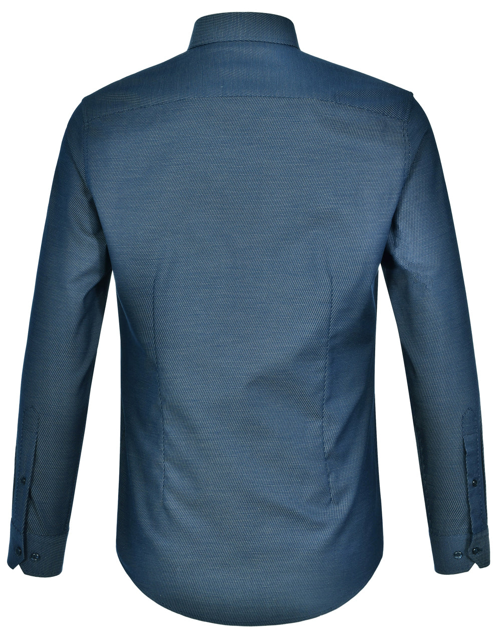 BENCHMARK Men's Pin Dot Stretch L/S Shirt - M7400L