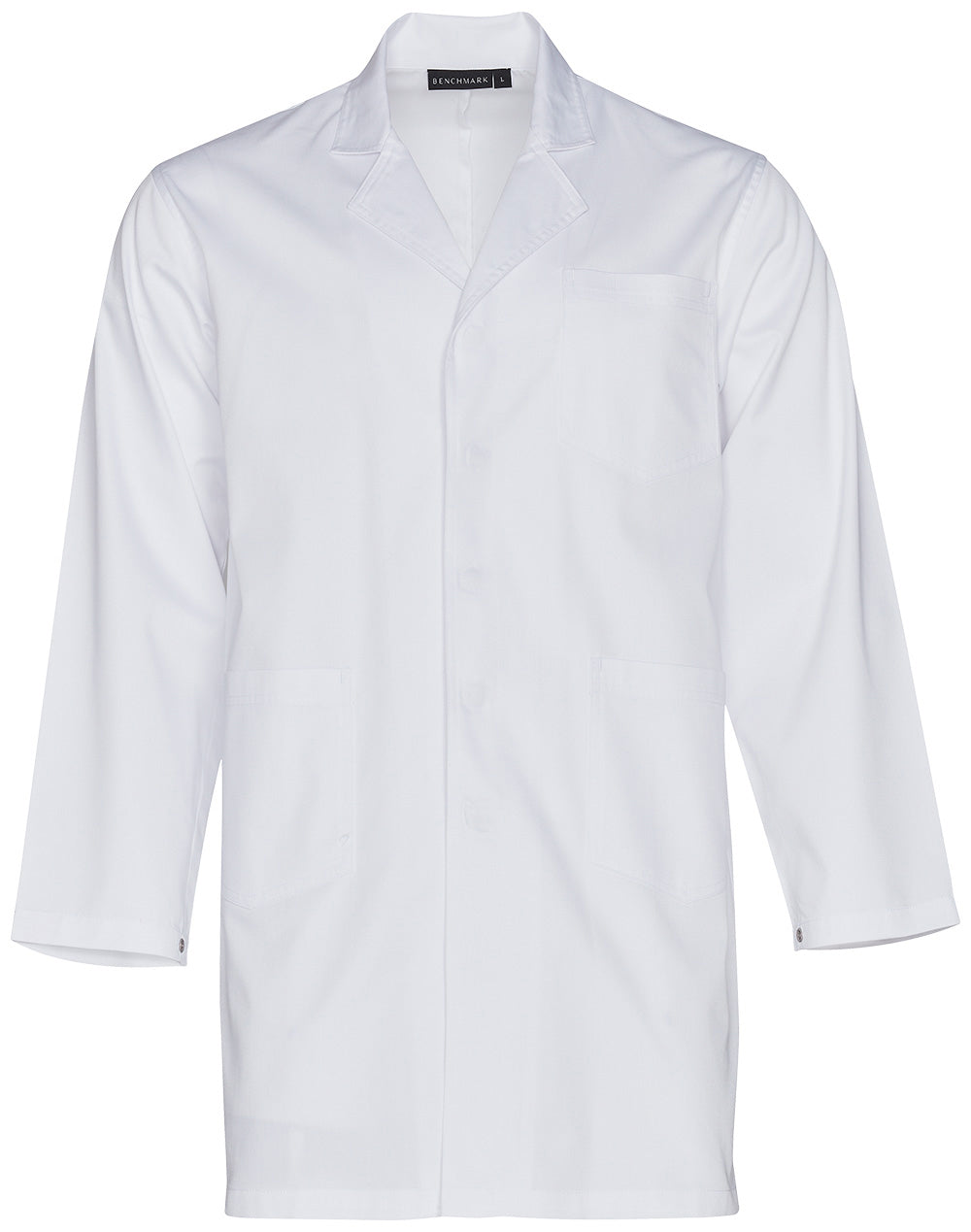 BENCHMARK Unisex Long Sleeve Lab Coat - M7632