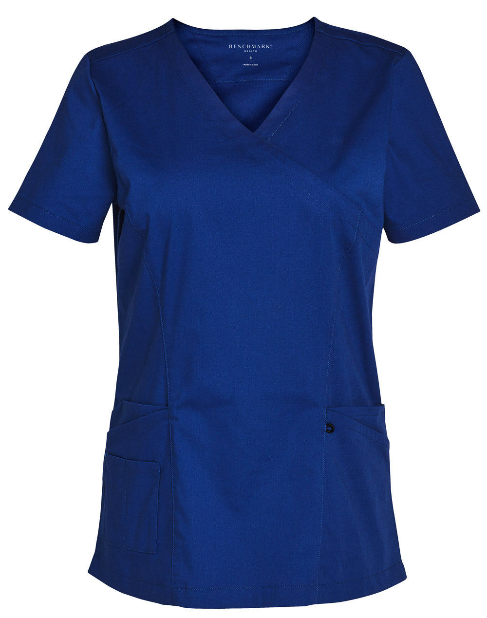 BENCHMARK Ladies' Solid Colour S/S Scrub Top - M7640