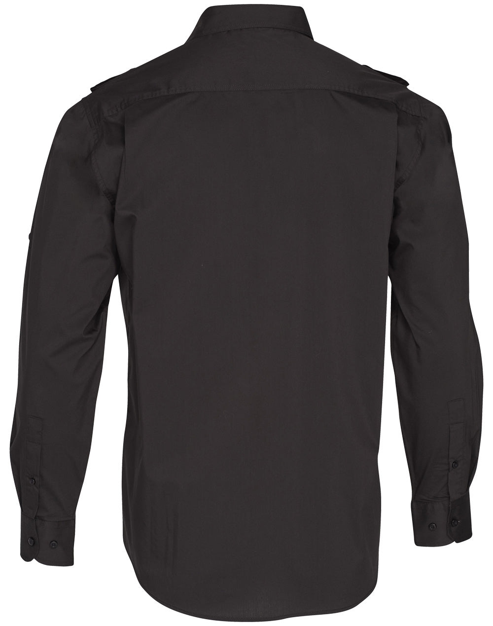 BENCHMARK Men's Long Sleeve Military Shirt - M7912