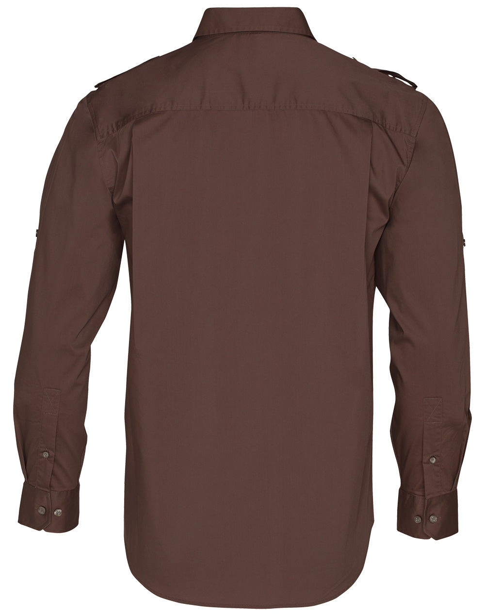 BENCHMARK Men's Long Sleeve Military Shirt - M7912