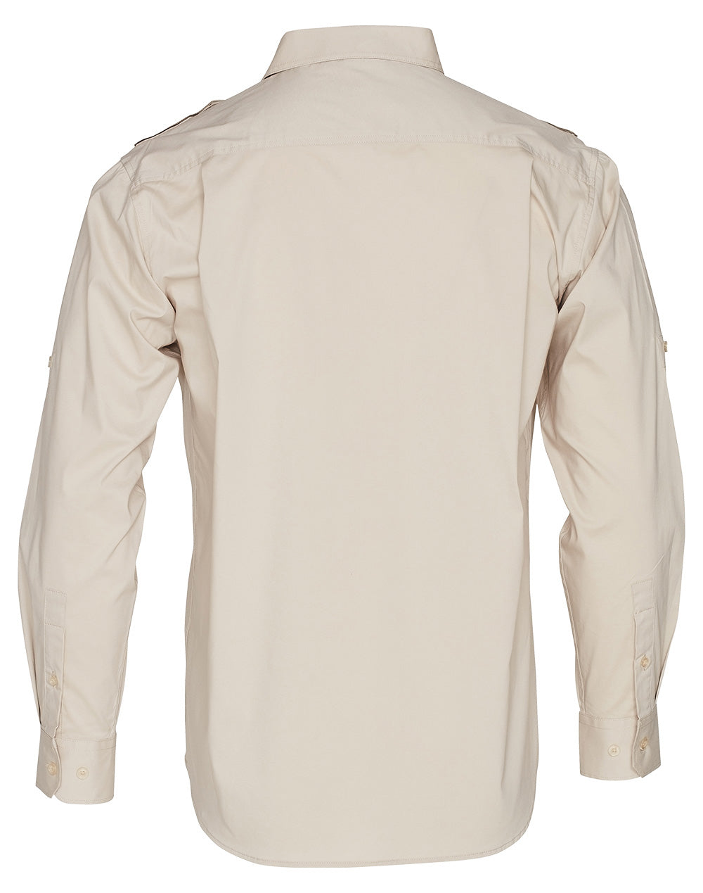 BENCHMARK Men's Long Sleeve Military Shirt - M7912