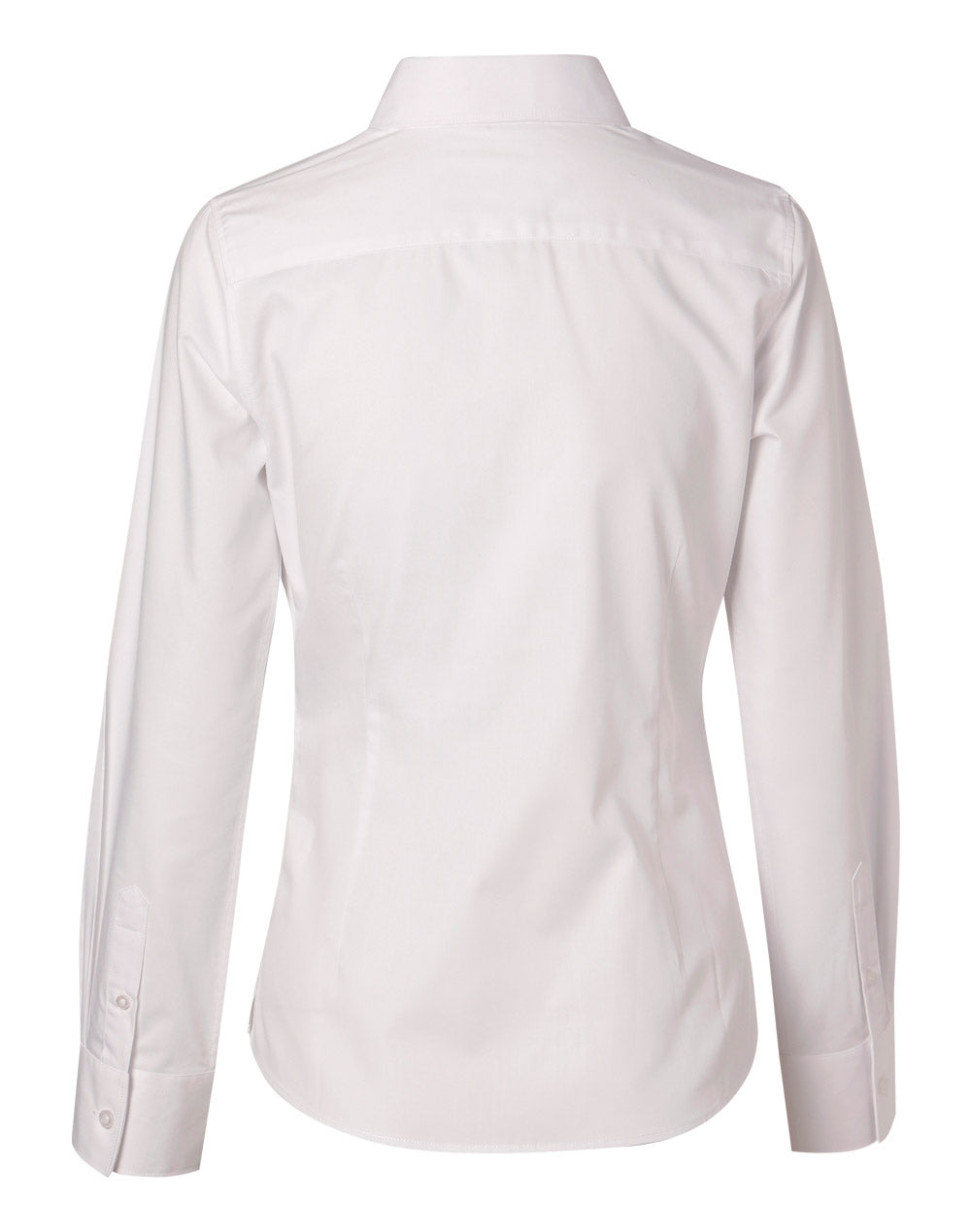 BENCHMARK Women's Cotton/Poly Stretch L/S Shirt - M8020L