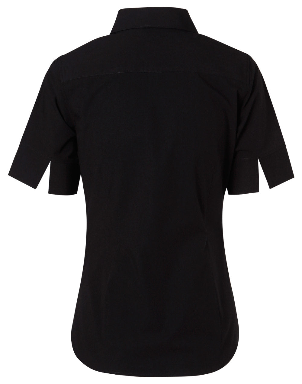 BENCHMARK Women's Cotton/Poly Stretch S/S Shirt - M8020S