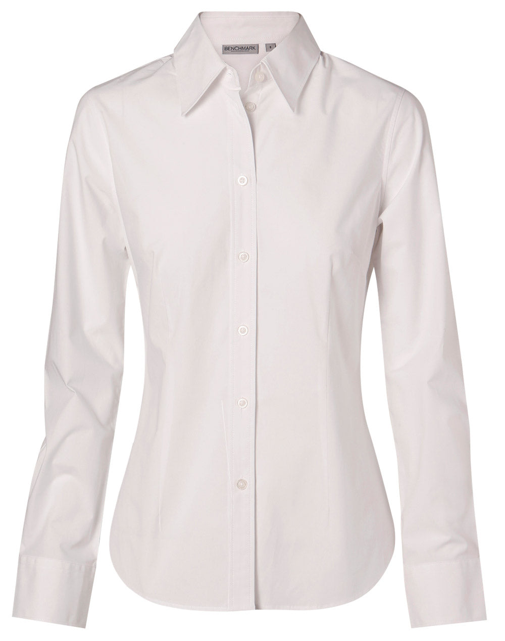 BENCHMARK Women's Fine Twill L/S Shirt - M8030L