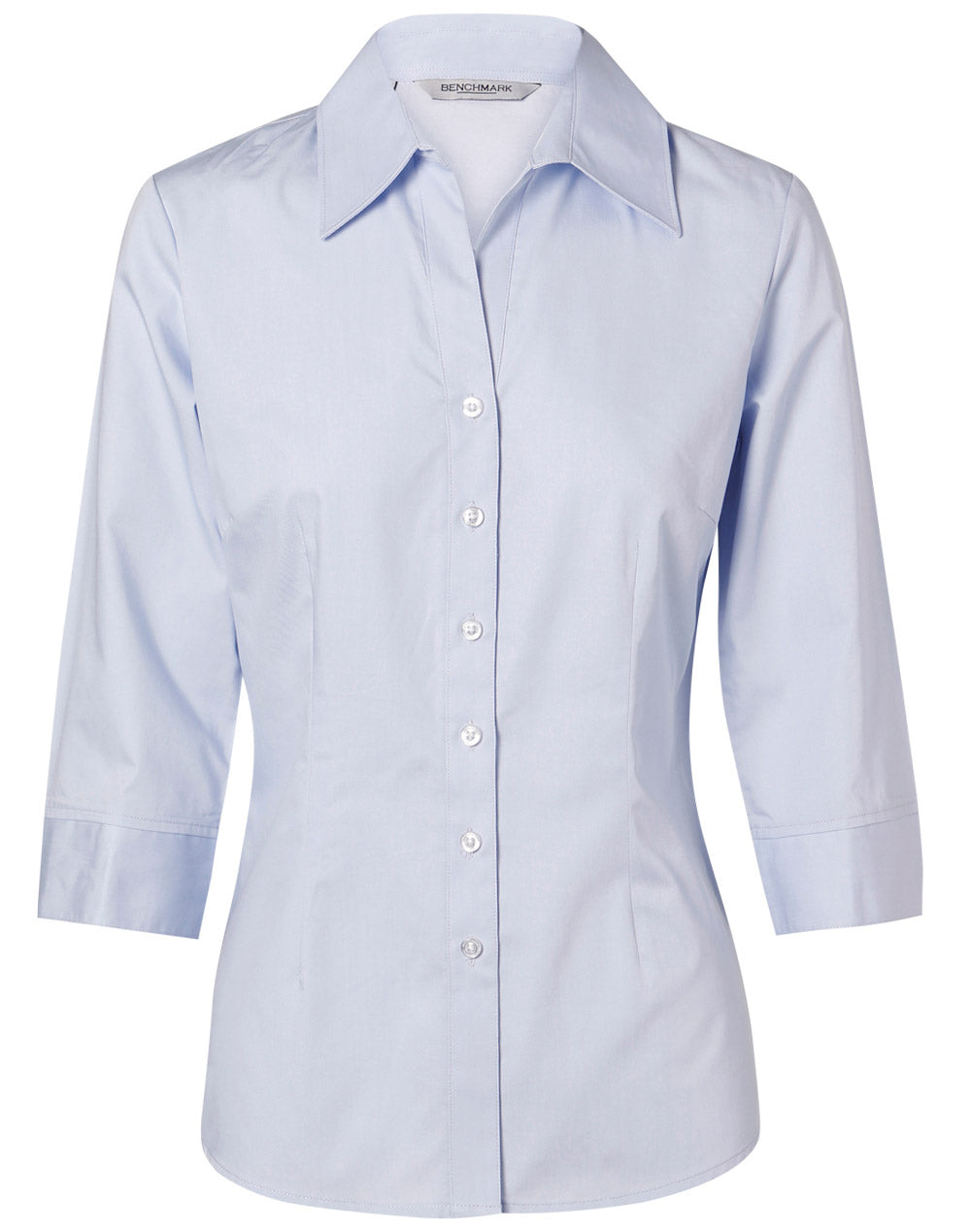 BENCHMARK Women's Fine Twill 3/4 Sleeve Shirt - M8030Q