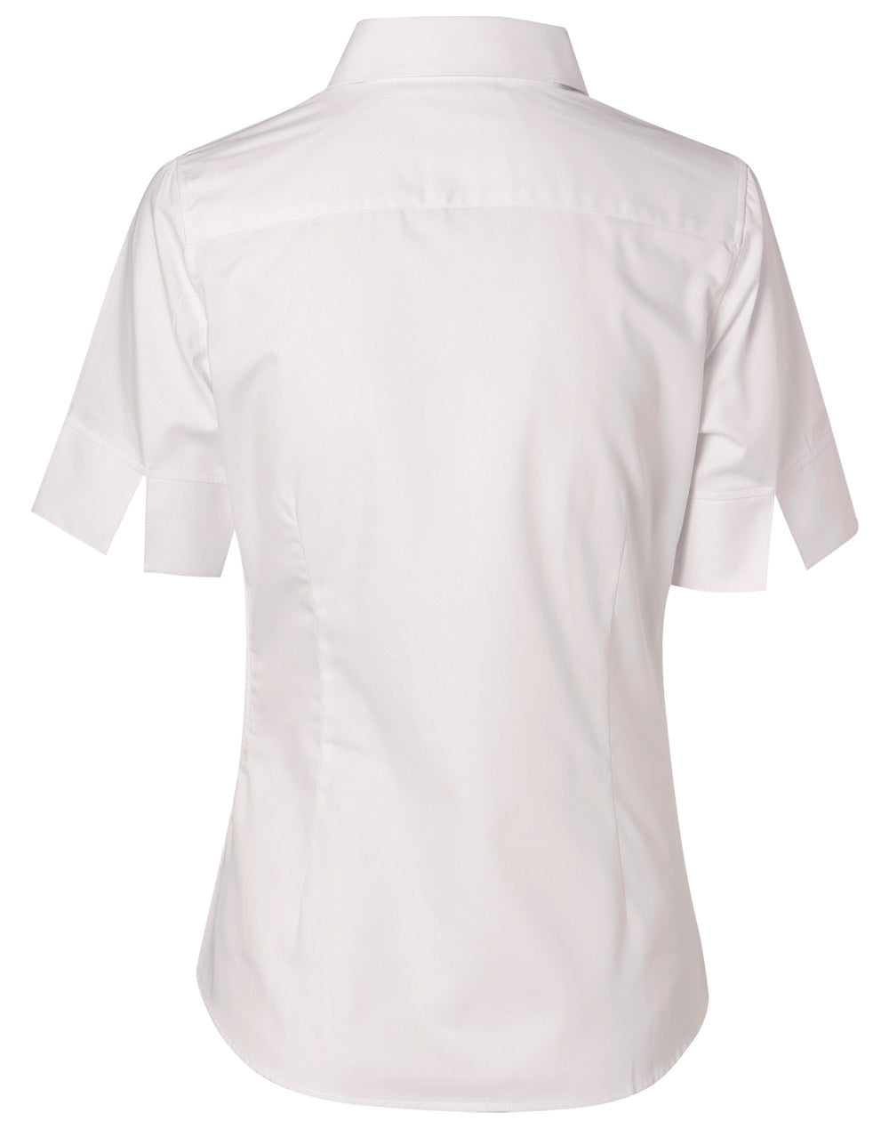 BENCHMARK Women's Fine Twill S/S Shirt - M8030S