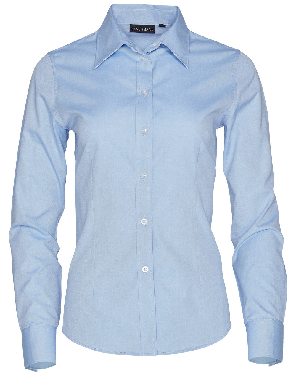 BENCHMARK Women's CVC Oxford L/S Shirt - M8040L