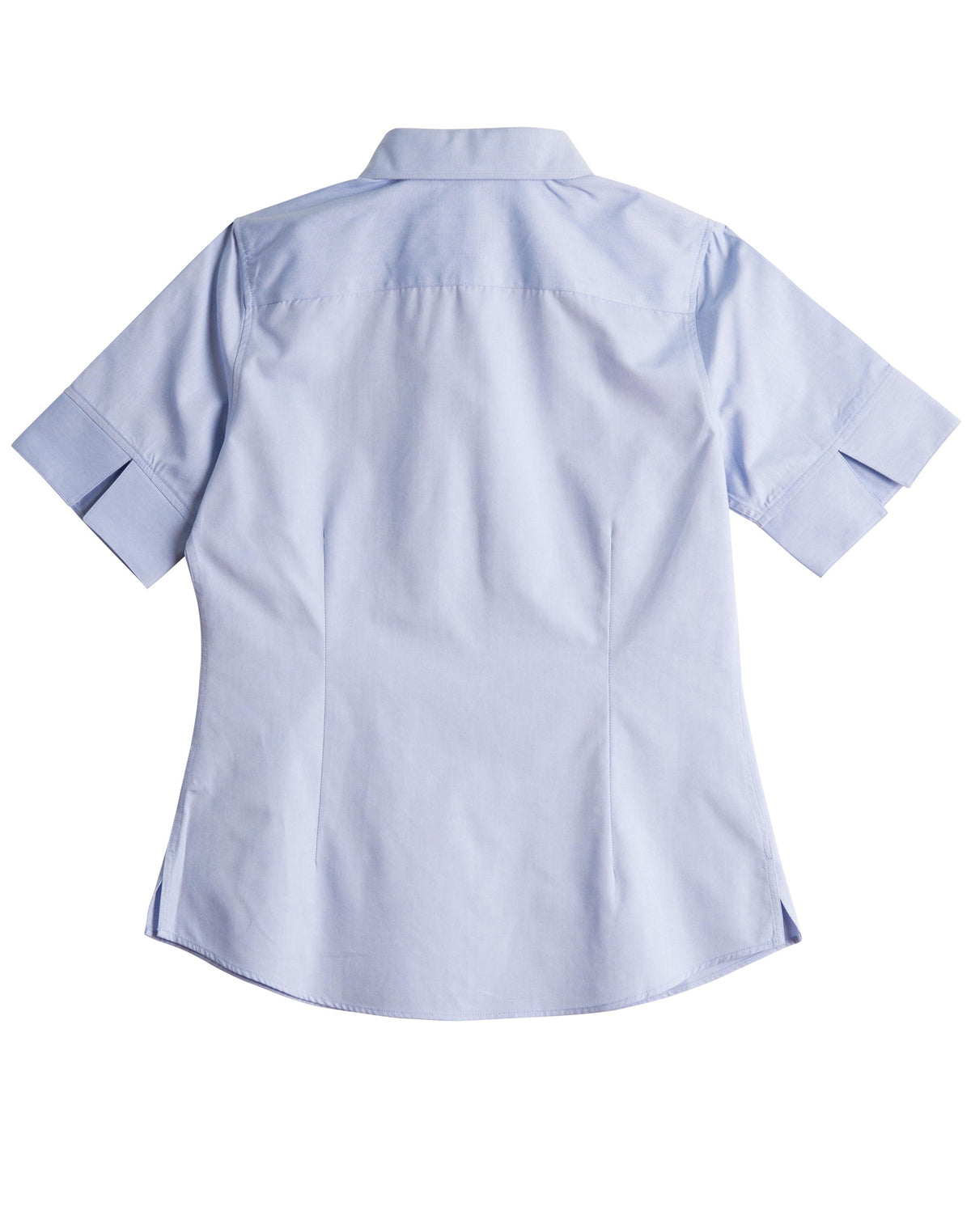 BENCHMARK Women's CVC Oxford S/S Shirt - M8040S