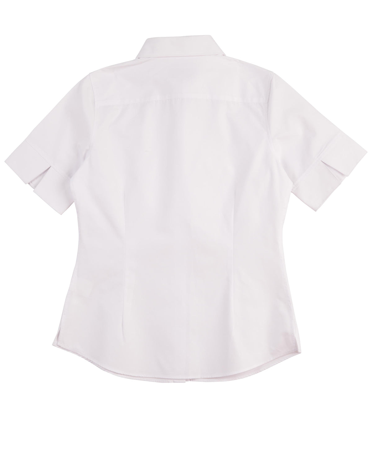 BENCHMARK Women's CVC Oxford S/S Shirt - M8040S